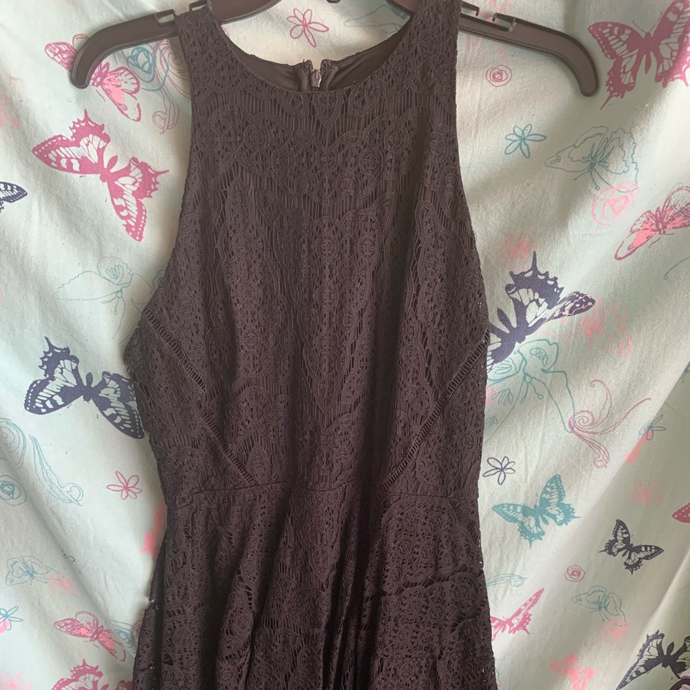 Black skater girl dress